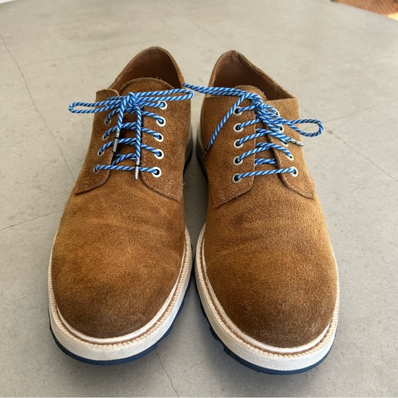 Sorel Madison Suede Waterproof Oxfords Casual Dress Shoes Camel Business 10